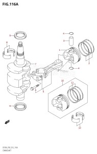 DF9.9B From 00995F-310001 (P03)  2013 drawing CRANKSHAFT