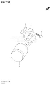 17502Z-510001 (2005) 175hp E01 E40-Gen. Export 1 - Costa Rica (DF175ZG  DF175ZG) DF175ZG drawing OIL FILTER