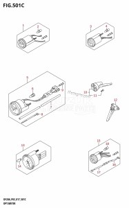 DF20A From 02002F-710001 (P03)  2017 drawing OPT:METER (DF20AR:P03)