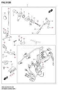 DF30A From 03003F-510001 (P03)  2015 drawing OPT:REMOTE CONTROL PARTS (DF30ATH:P03)