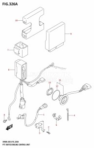 DF40A From 04003F-510001 (E03)  2015 drawing PTT SWITCH /​ ENGINE CONTROL UNIT (DF40A:E03)