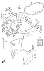 DF 175A drawing Side Cover (C/R)