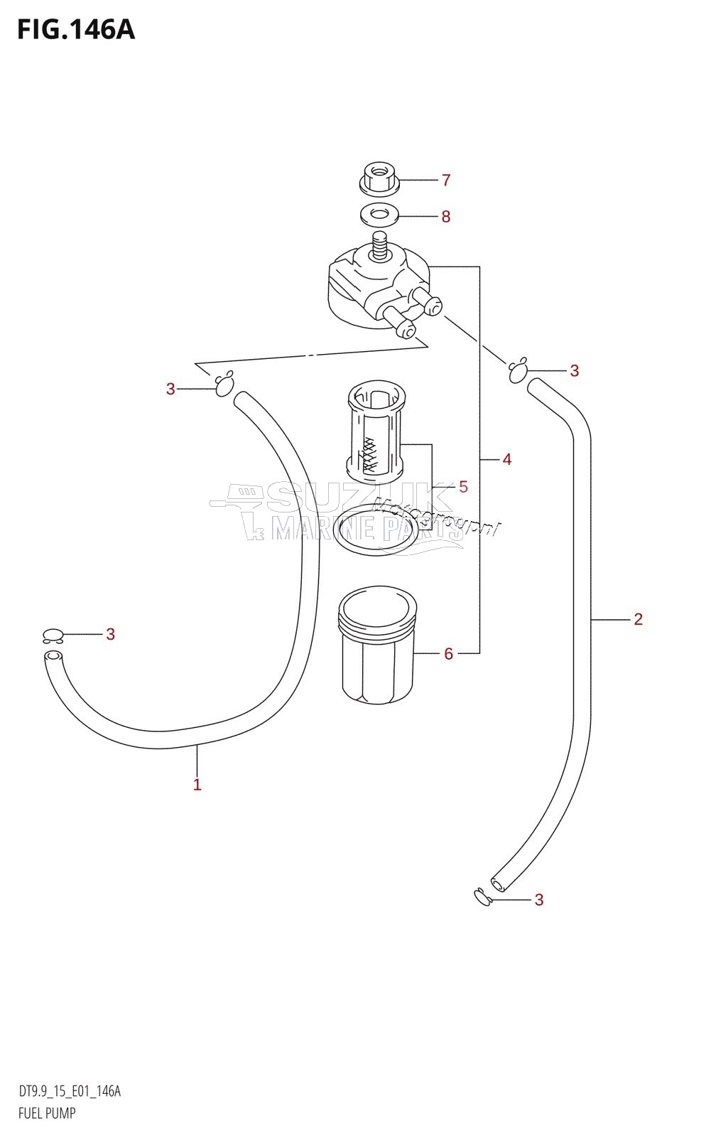 FUEL PUMP (DT9.9,DT15)