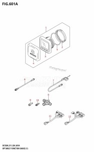 DF300B From 30003F-440001 (E11)  2024 drawing OPT:MULTI FUNCTION GAUGE (1) (E11,E01)