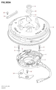 DT9.9 From 00993-251001 (E01 E13 E40)  2002 drawing MAGNETO