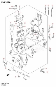 DF40A From 04004F-110001 (E34-Italy)  2011 drawing HARNESS