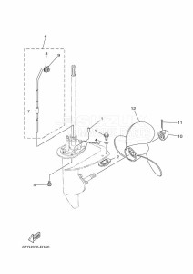 E8DMHL drawing PROPELLER-HOUSING-AND-TRANSMISSION-2