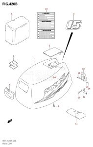 DF9.9 From 00992F-880001 (P01)  2008 drawing ENGINE COVER (K10,011)