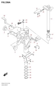 DF40A From 04003F-040001 (E03)  2020 drawing SWIVEL BRACKET (DF40A,DF50A)