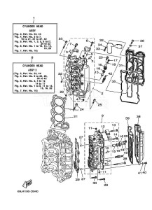 FL200AETX drawing CYLINDER--CRANKCASE-2