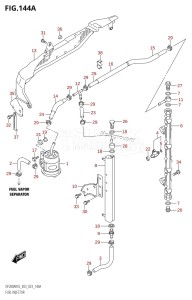 DF150AST From 15004F-040001 (E03)  2020 drawing FUEL INJECTOR