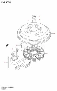 DF9.9A From 00994F-310001 (P01)  2013 drawing MAGNETO (DF9.9AR:P01)