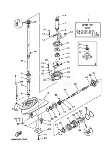 F25AETL drawing PROPELLER-HOUSING-AND-TRANSMISSION-1