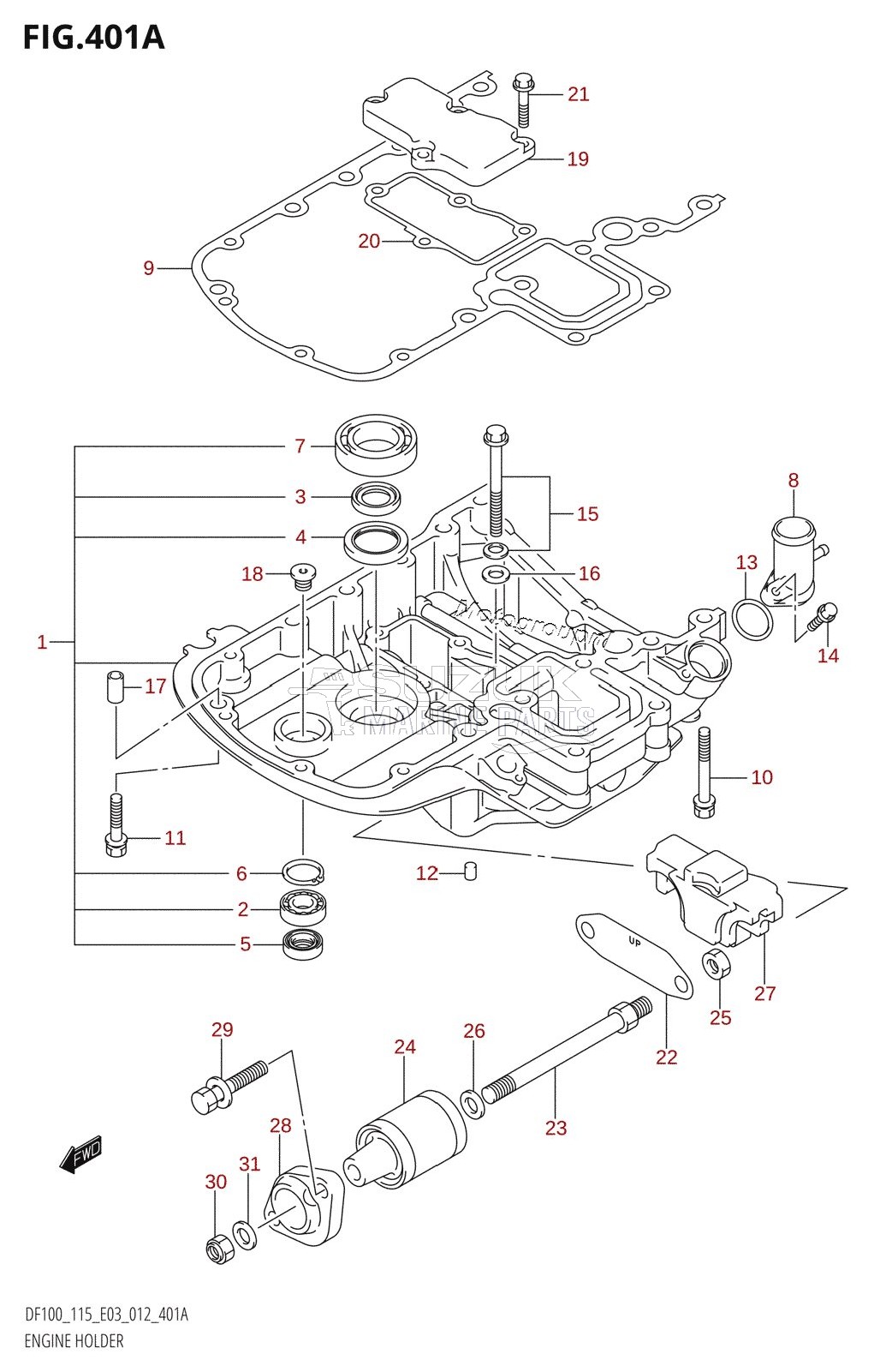 ENGINE HOLDER