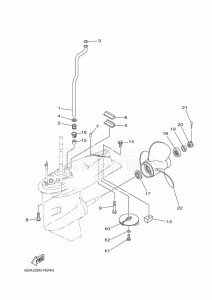 F50DETL drawing LOWER-CASING-x-DRIVE-2