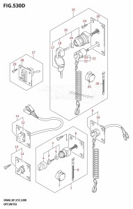 DF40A From 04003F-310001 (E01)  2013 drawing OPT:SWITCH (DF60A:E01)