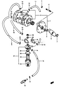 DT115 From 11502-231001 ()  1992 drawing FUEL PUMP