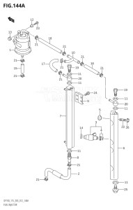 09001F-780001 (2007) 90hp E03-USA (DF90TK7) DF90 drawing FUEL INJECTOR