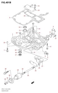 DF115T From 11501F-251001 (E03)  2002 drawing ENGINE HOLDER (K6,K7,K8,K9,K10,011)