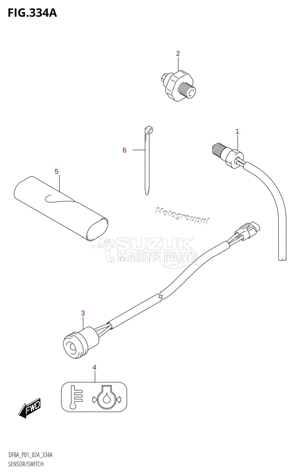 SENSOR /​ SWITCH (DF8A,DF9.9A)