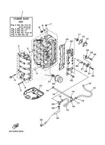 F50AETL drawing CYLINDER--CRANKCASE-1