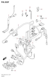 03003F-710001 (2017) 30hp P01 P40-Gen. Export 1 (DF30A  DF30AQ  DF30AR  DF30AT  DF30ATH  DT30  DT30R) DF30A drawing HARNESS (DF30AR:P01)