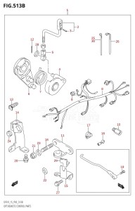 DF15 From 01503F-010001 (P03)  2010 drawing OPT:REMOTE CONTROL PARTS (K5,K6,K7,K8,K9,K10,011)