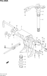 06001F-680001 (2006) 60hp E03-USA (DF60TK6) DF60 drawing SWIVEL BRACKET