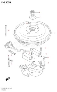 DT25 From 02503K-610001 (P36-)  2016 drawing MAGNETO (DT30:P40)