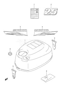 DF 2.5 drawing Engine Cover