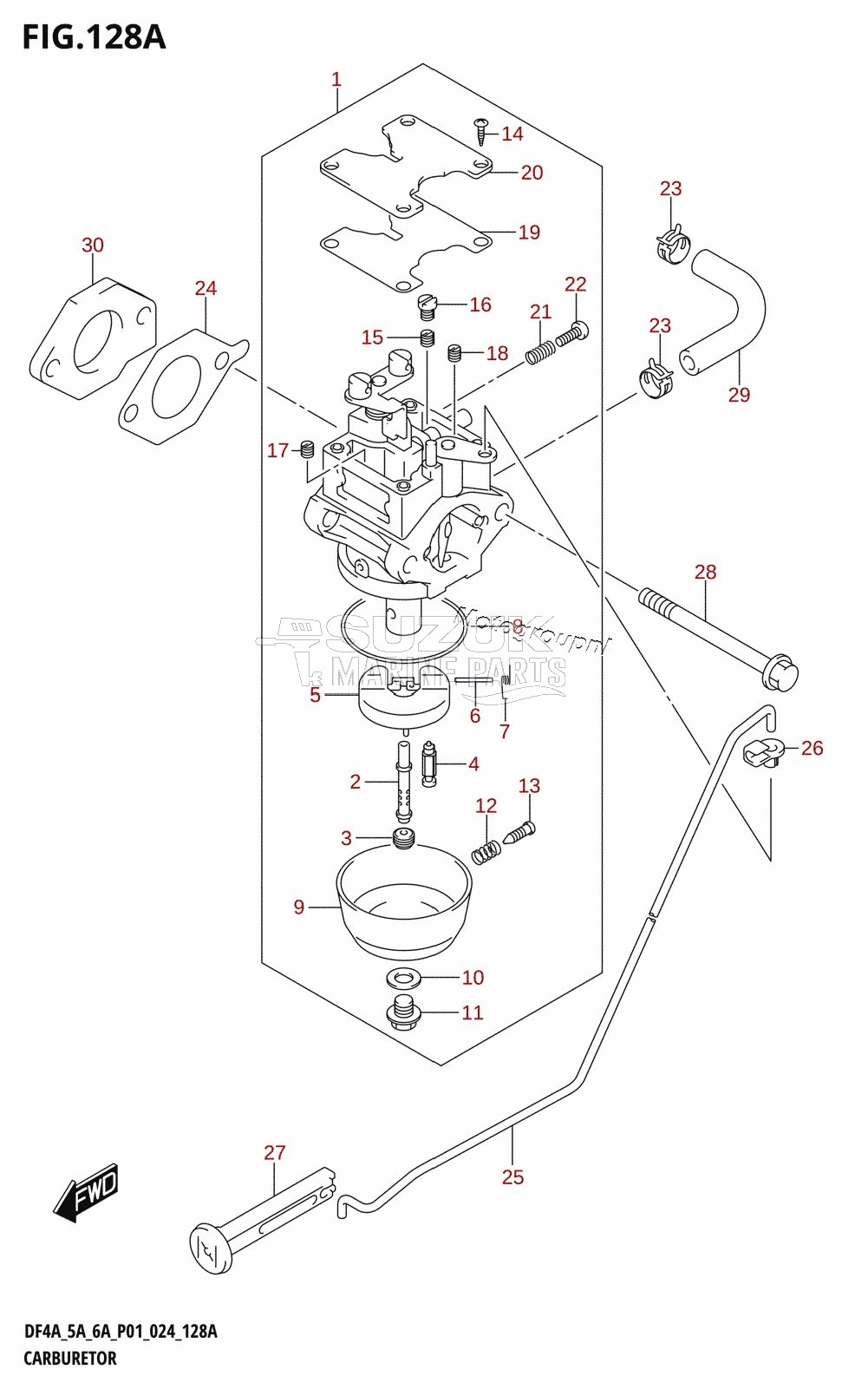 CARBURETOR (DF4A)