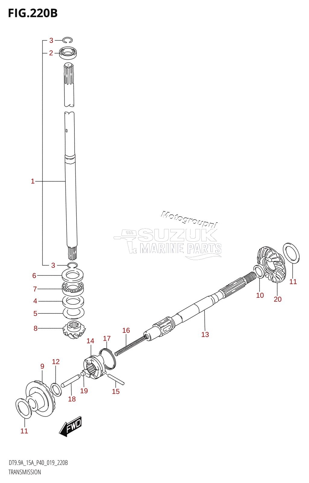 TRANSMISSION (DT9.9AK:P40)