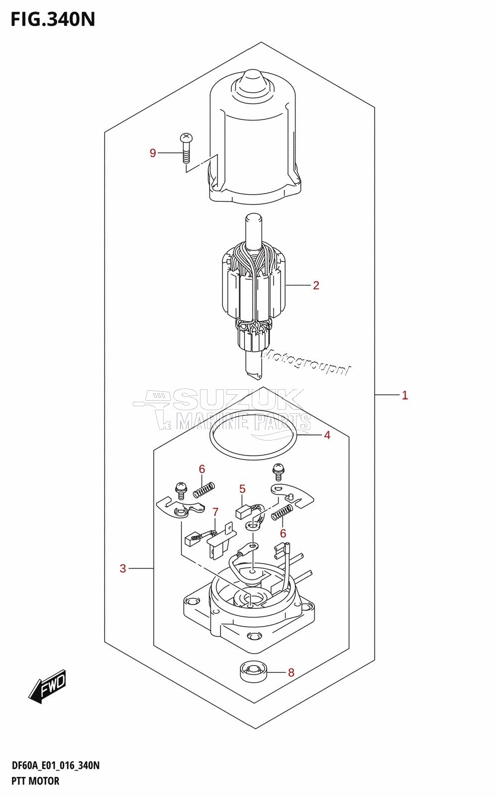 PTT MOTOR (DF60AVT:E40)