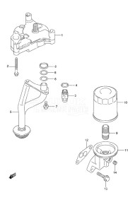 DF 70A drawing Oil Pump