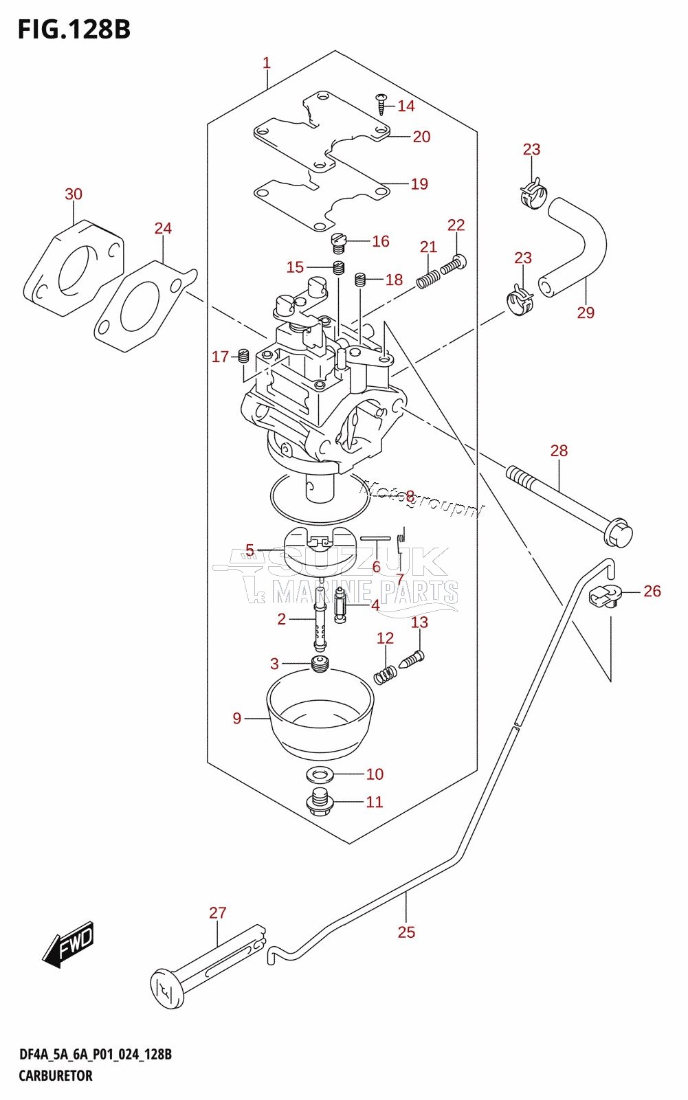 CARBURETOR (DF5A)