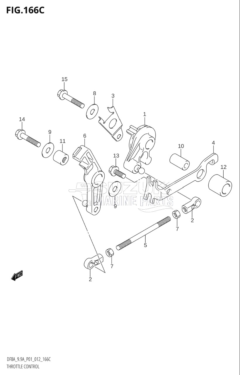 THROTTLE CONTROL (DF9.9A:P01)