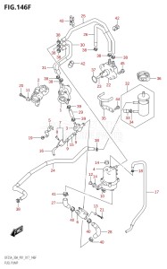 03003F-710001 (2017) 30hp P01 P40-Gen. Export 1 (DF30A  DF30AQ  DF30AR  DF30AT  DF30ATH  DT30  DT30R) DF30A drawing FUEL PUMP (DF30AR:P01)