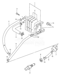 DT8S From 0801-351001 ()  1993 drawing FUEL PUMP (DT5 ~MODEL:94)