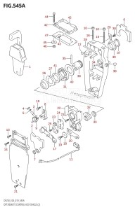 DF250 From 25003F-910001 (E03)  2019 drawing OPT:REMOTE CONTROL ASSY SINGLE (2)