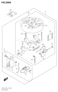 DF4A From 00403F-340001 (P03)  2023 drawing OPT:ELECTRICAL