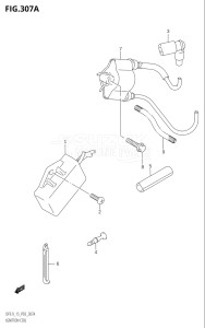 01502F-780001 (2007) 15hp P03-U.S.A (DF15K7) DF15 drawing IGNITION COIL (K4)