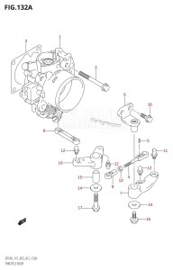 DF115T From 11502F-210001 (E03)  2012 drawing THROTTLE BODY.