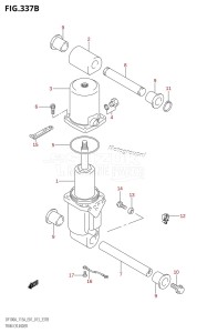 DF140AZ From 14003Z-310001 (E01 E40)  2013 drawing TRIM CYLINDER (DF100AT:E40)