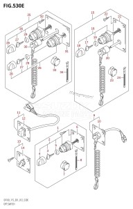 DF115AST From 11504F-040001 (E03)  2020 drawing OPT:SWITCH (DF115Z:E01)