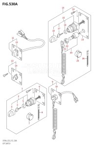 09003F-510001 (2005) 90hp E03-USA (DF90A) DF90A drawing OPT:SWITCH