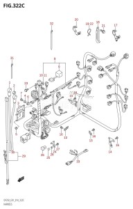 DF200 From 20002F-410001 (E01 E40)  2014 drawing HARNESS (DF200Z:E01)