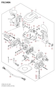 DF225T From 22503F-810001 (E03)  2018 drawing OPT:REMOTE CONTROL ASSY DUAL