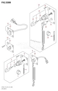 DF115T From 11502F-210001 (E01 E40)  2012 drawing OPT:SWITCH (DF100T:E40)