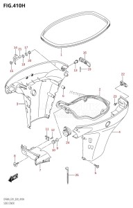 DF60A From 06002F-040001 (E01 E40)  2020 drawing SIDE COVER (DF40ASVT:E34)