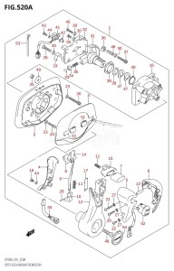 DF300Z From 30001Z-780001 (E01)  2007 drawing OPT:FLUSH MOUNT REMOCON